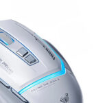 ماوس اولا احترافي سلكي AULA S12 Pro سرعة 12800 DPI – لون أبيض - الصورة 2
